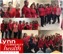 collage_dental_pearl_eye Groups of people in red clothes