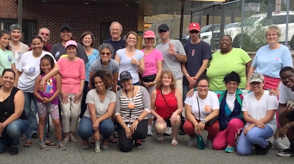 Mobile Market leaders and volunteers