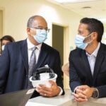 Dr. Kiame Mahaniah, LCHC CEO, and Dr. Carlos Cappas, LCHC CBHO