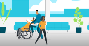 Diagnostic Services 1 Animated Mammography Cartoon