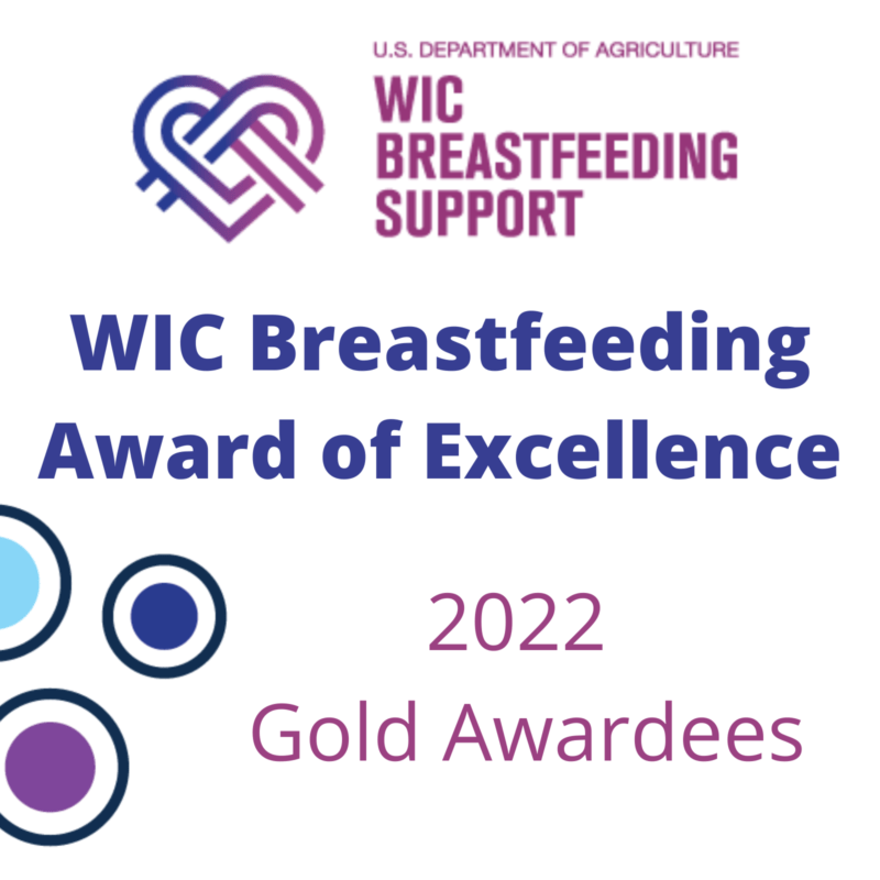 WIC Breastfeeding Award for Excellence