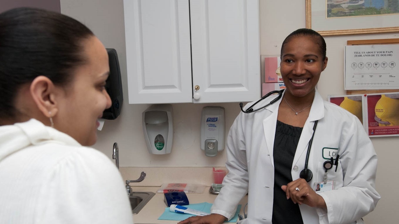 Civil Surgeon Provider with patient