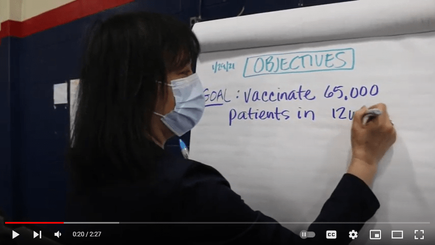 Lynn Tech Mass Vaccination Site