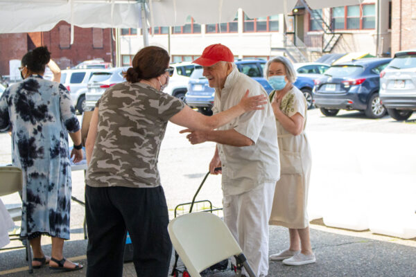 COVID emergency ends, people come together