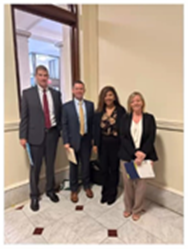 LCHC Advocates on Beacon Hill: Dr. Carlos F. Cappas, Interim Chief Clinical Officer, and Ryan Sullivan, NP, Chief Financial Officer
