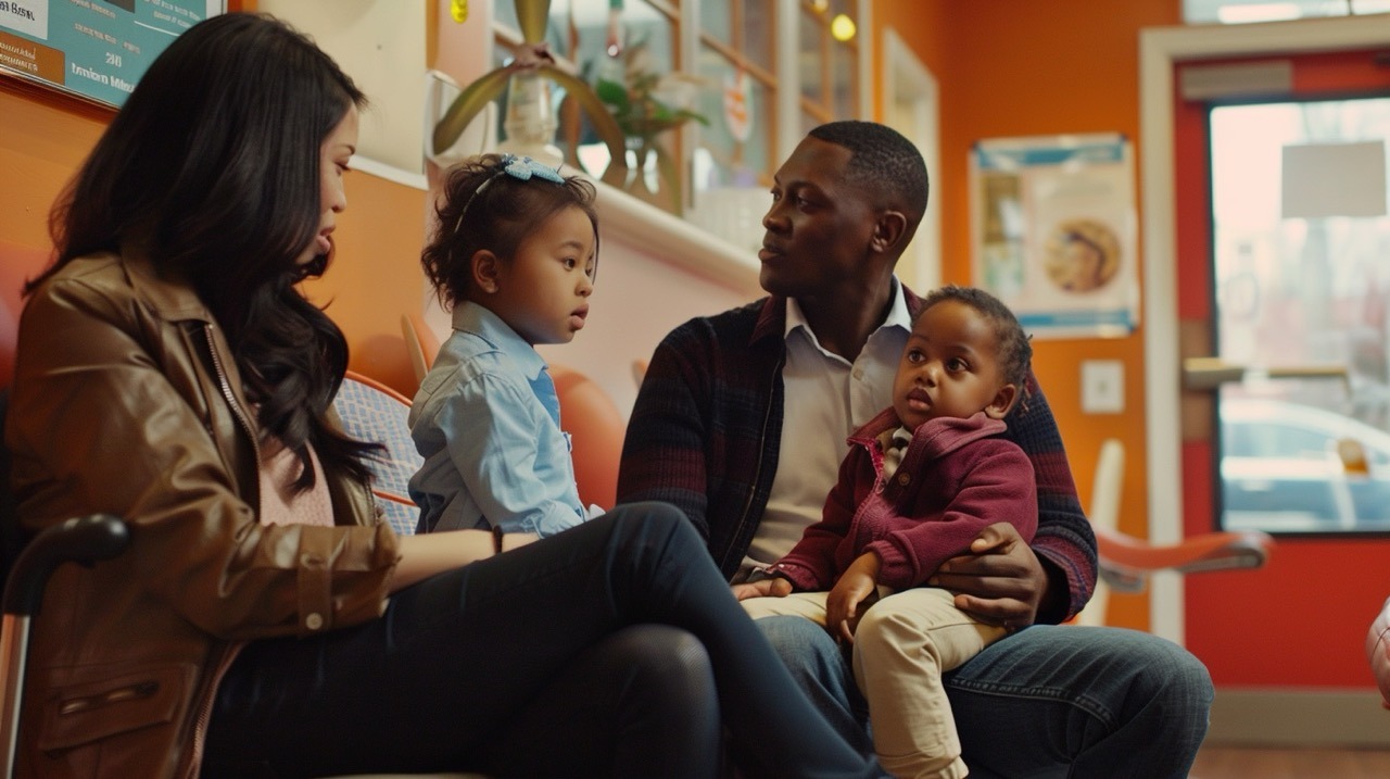 LCHC and the Lynn Rapid Response Network - an immigrant family receiving healthcare