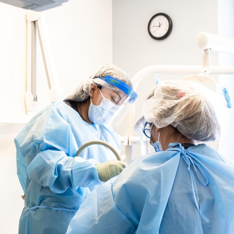 A team of professionals providing comprehensive dental care in Lynn Community Health Center.