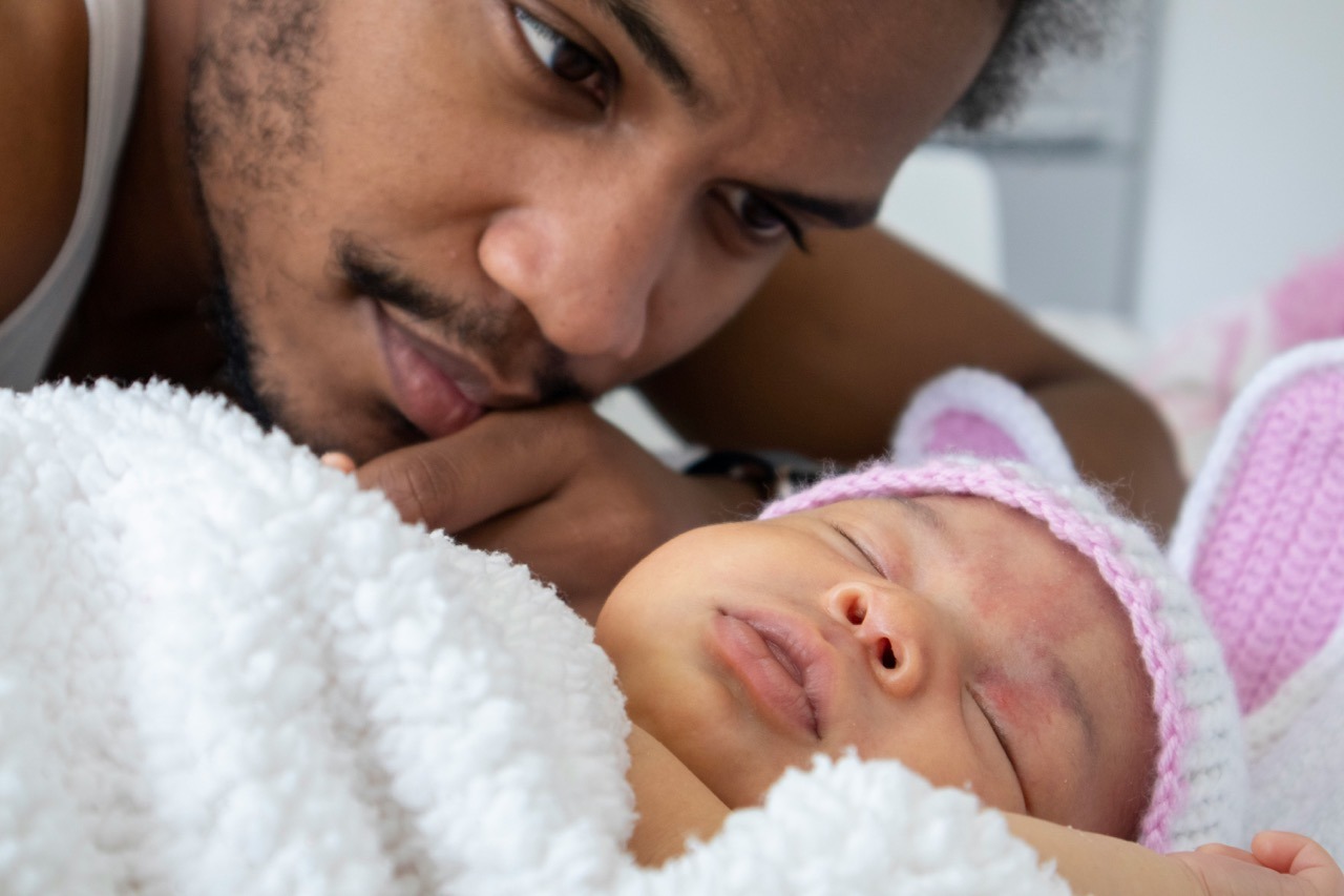 Lynn Community Health Center’s OB/GYN Services - dad with newborn