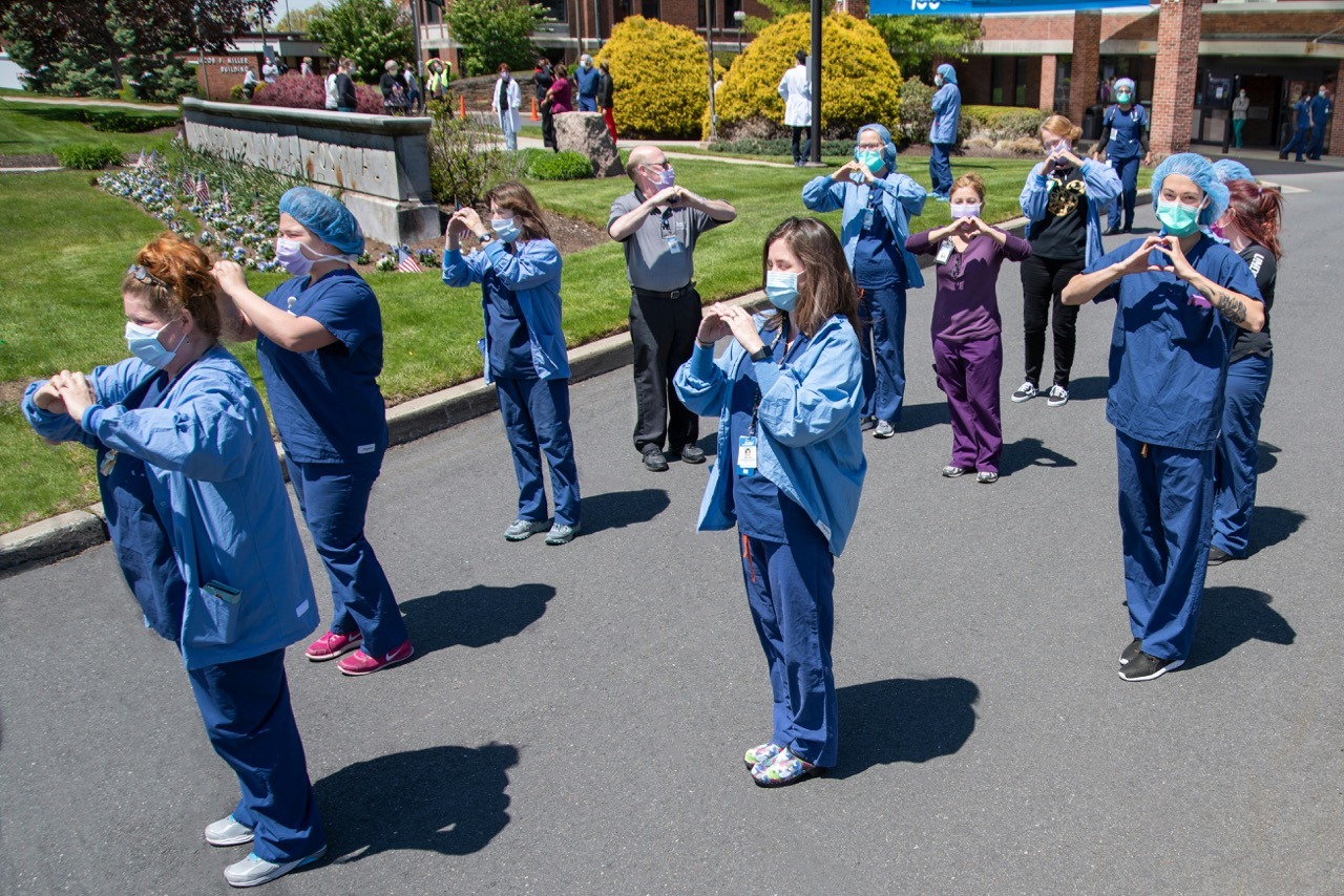 Diverse nursing team at Lynn Community Health Center