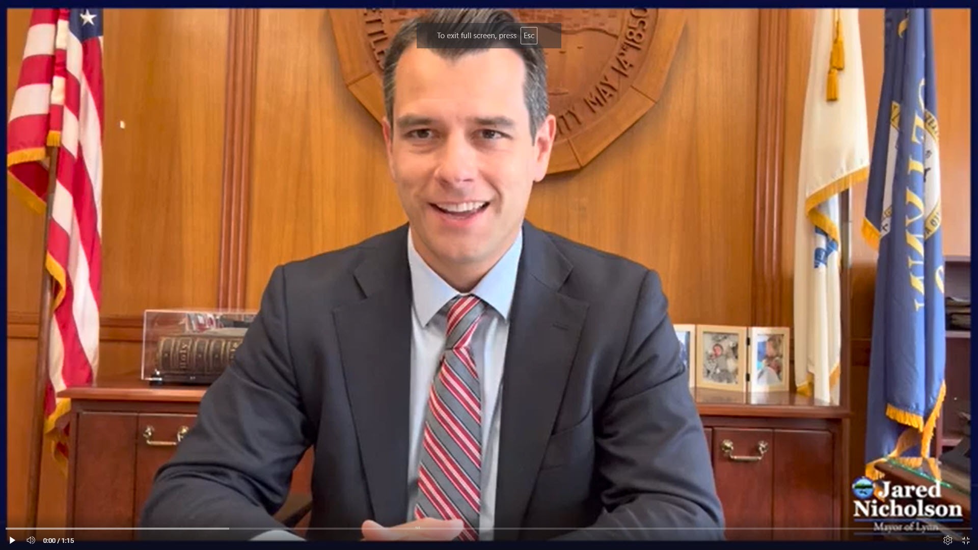 Video Thumbnail: City of Lynn Mayor Jared Nicholson celebrates LCHC for National Health Center Week 2024