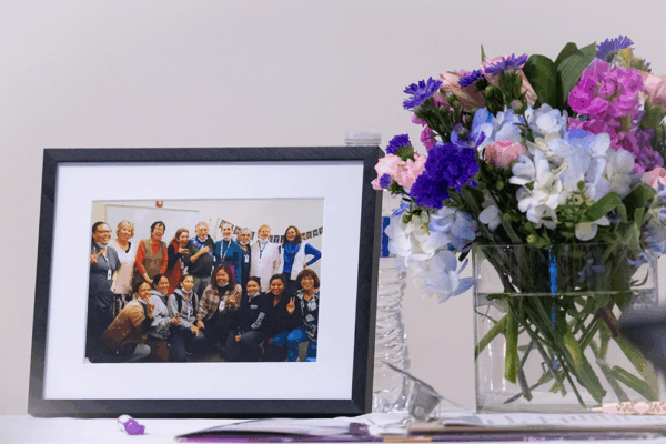 Photo on Table