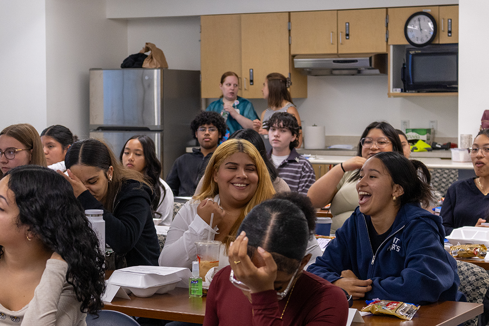 Student Fellowship - Students Laughing