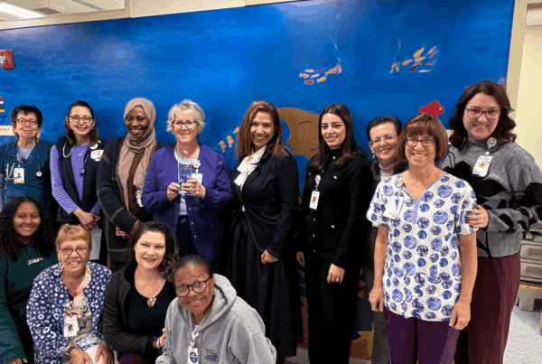 Linda Galligani accepting award